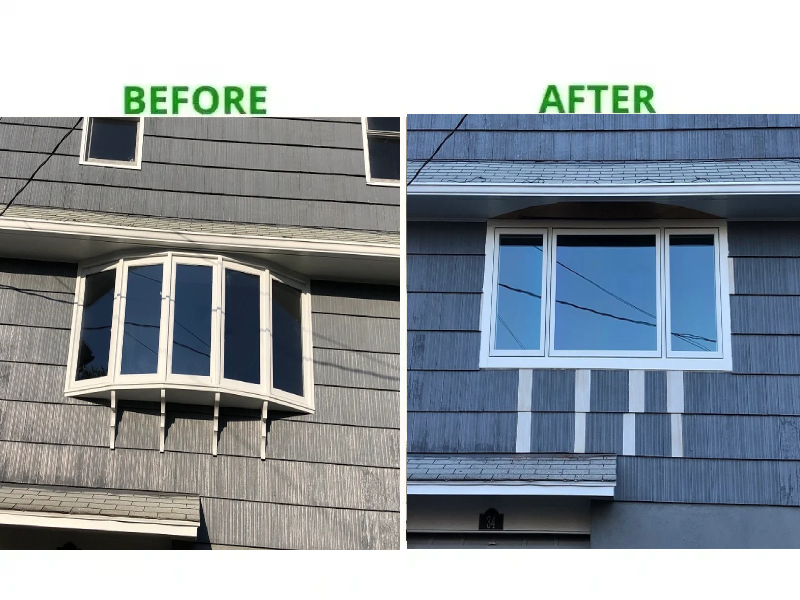 Bow Window Conversion – Harvey Window Replacement Port Chester, NY